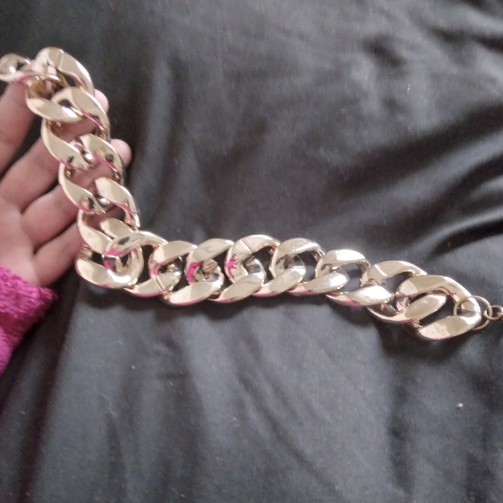 Faux Rose Gold Choker